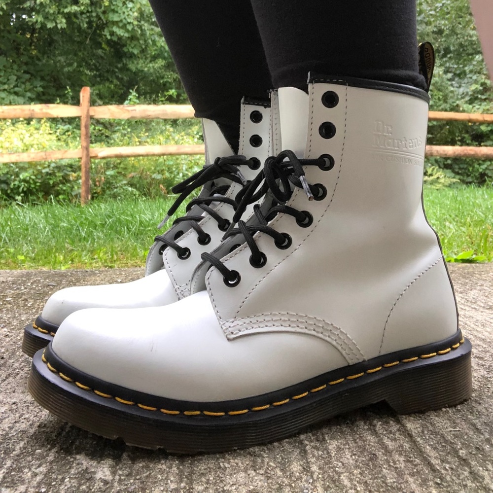 Dr Martens 1460 White Smooth